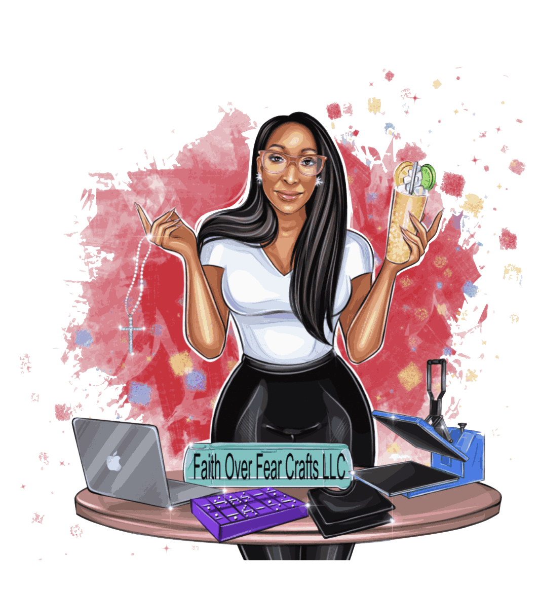 Faith Over Fear Domino Set